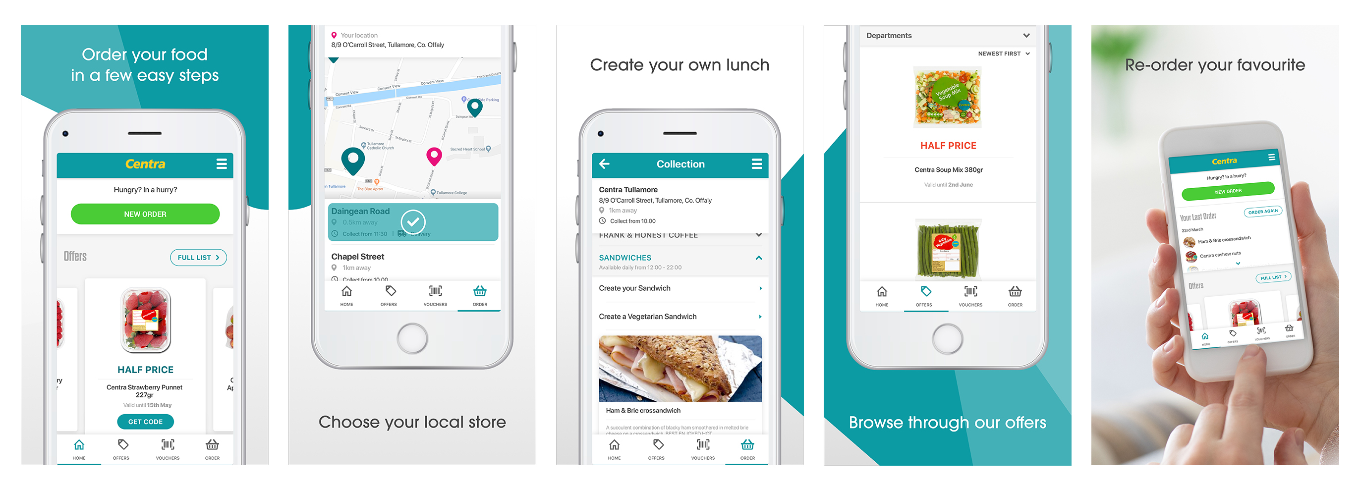 Centra 20App 20screenshot 20strip