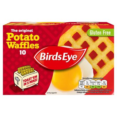 Birds Eye Potato Waffles 10 Pack 567g