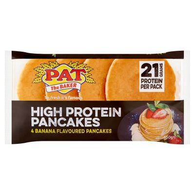Pat The Baker High Protein Pancakes 4 Pack 150g