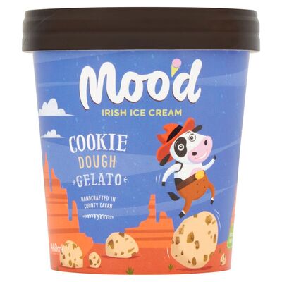 Moo'd Cookie Dough Ice Cream 460ml