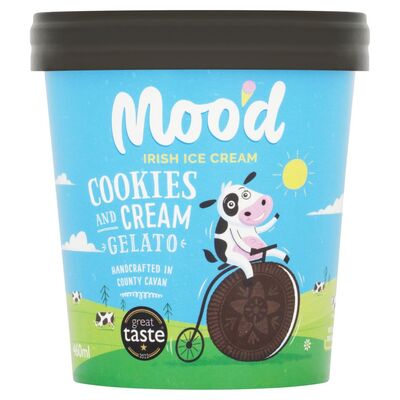 Moo'd Cookies & Cream Ice Cream 460ml
