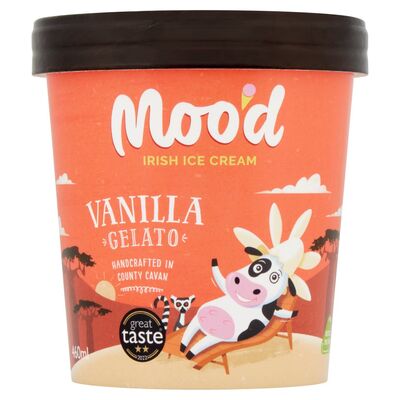Moo'd Vanilla Ice Cream 460ml