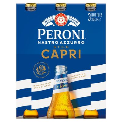 Peroni Capri Bottle Pack 3 x 330ml